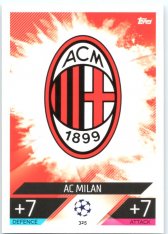 Fotbalová kartička 2022-23 Topps Match Attax UCL 325 Team Logo - AC Milan