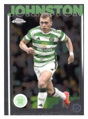 fotbalová kartička 2024-25 Topps Chrome 127 Alistair Johnston, Celtic FC