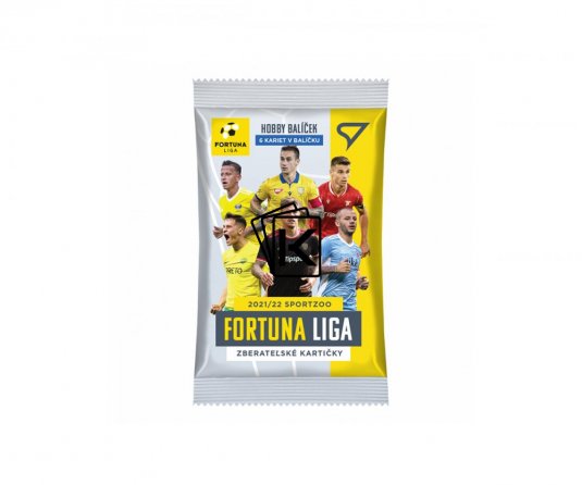 2021-22 SportZoo Fortuna Liga Slovensko Hobby Case