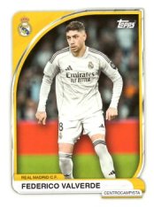 fotbalová kartička 2025-26 Topps Team set Real Madrid CF 11 Federico Valverde