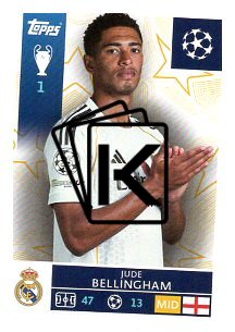 2025-26 Topps Champions League Real Madrid C.F. 393 Jude Bellingham