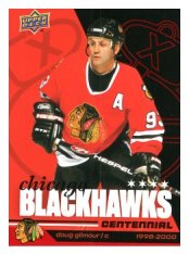 2025-26 Upper Deck Centennial Chicago Blackhawks 8 Doug Gilmour