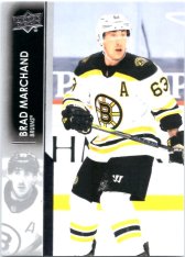 hokejová karta 2021-22 UD Series One 17 Brad Marchand - Boston Bruins