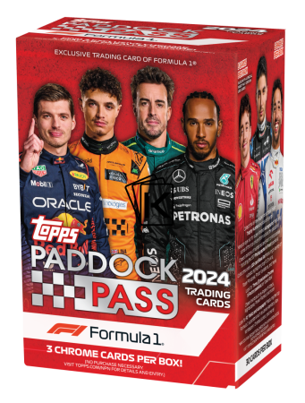 2024 Topps Paddock Pass Fomrula 1 Blaster Box