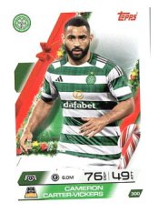 fotbalová kartička 2025-26 Topps Match Attax UCC Winter Collection Celtic FC 300 Cameron Carter-Vickers