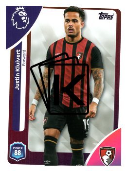 fotbalová kartička 2025-26 Topps  Premier League 48 Justin Kluivert (AFC Bournemouth)