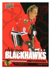 2025-26 Upper Deck Centennial Chicago Blackhawks 77 Jim Pappin
