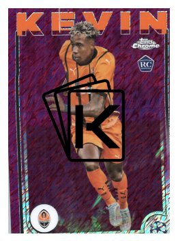 fotbalová kartička 2024-25 Topps Chrome Magenta 157 - Kevin