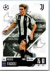fotbalová kartička 2024-25 Topps Match Attax UEFA Club Competitions 323 Nicolo Faglioli (Juventus)