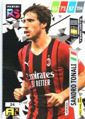 fotbalová kartička Panini Adrenalyn XL FIFA 365 2022 RS 24 Sandro Tonali AC Milan