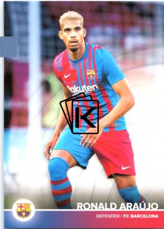 2021 Topps FC Barcelona Set 5 Ronald Araujo