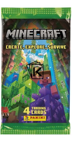 Panini Minecraft Serie 3 Balíček kartiček