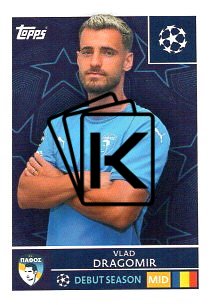 2025-26 Topps Champions League  Pafos FC 536 Vlad Dragomir