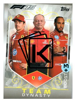 2025 Topps Turbo Attax F1 Scuderia Ferrari HP 27	Leclerc / Vasseur / Hamilton