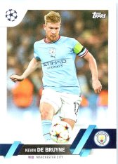 Fotbalová kartička 2022-23 Topps UEFA Club Competitions 33 Kevin De Bruyne - Manchester City