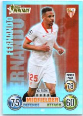 fotbalová kartička 2021-22 Topps Match Attax UEFA Champions League Heritage 485 Fernando - Sevilla FC