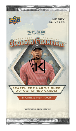 2025 Upper Deck Goodwin Champions Hobby Balíček