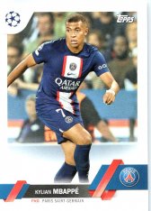 Fotbalová kartička 2022-23 Topps UEFA Club Competitions 100 Kylian Mbappé - Paris Saint-Germain