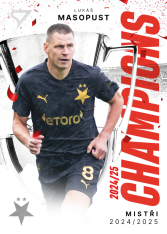 2025-26 SportZoo SK Slavia Praha Champions CH-22 Lukáš Masopust