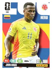 fotbalová kartička World Cup 2026 Adrenalyn XL 116 Jhon Arias (Colombia)