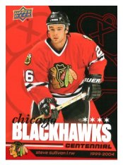 2025-26 Upper Deck Centennial Chicago Blackhawks 72 Steve Sullivan