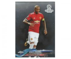 Fotbalová kartička Topps Chrome 2017-18 Champions League 17 Ashley Young – Manchester United