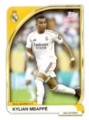 fotbalová kartička 2025-26 Topps Team set Real Madrid CF 17 Kylian Mbappé