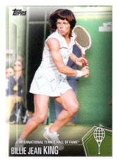 2019 Topps Tennis Hall of Fame 30 Billie Jean King
