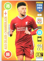 fotbalová karta Panini Adrenalyn XL FIFA 365 2021 Team Mate 131 Alex Oxlade Chamberlain Liverpool FC