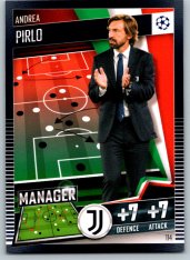 fotbalová kartička 2020-21 Topps Match Attax 101 Champions League 114 Andrea Pirlo Juventus