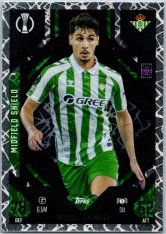 Fotbalová kartička 2024-25 Topps Match Attax EXTRA UEFA Club Competitions Midfield Shield 314 Johnny Cardoso (Real Betis Balompié)