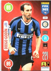 fotbalová karta Panini Adrenalyn XL FIFA 365 2021 Team Mate109 Diego Godin Inter Milan