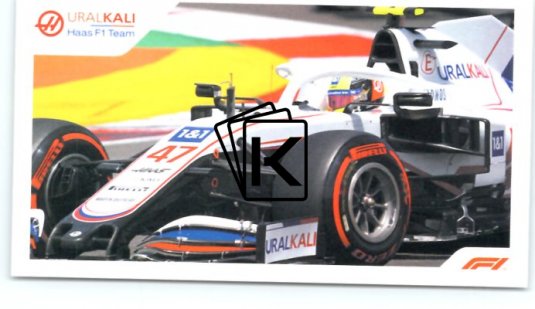 samolepka 2021 Topps Formule 1 Widescreen 188 Mick Schumacher Haas RC