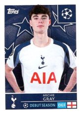 2025-26 Topps Champions League  Tottenham Hotspur 443 Archie Gray