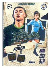 fotbalová kartička 2025-26 Topps Match Attax UCC GRD1 Phil Foden (Manchester City)
