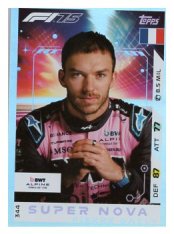 2025 Topps Turbo Attax F1 BWT Alpine Supernova 344 Pierre Gasly