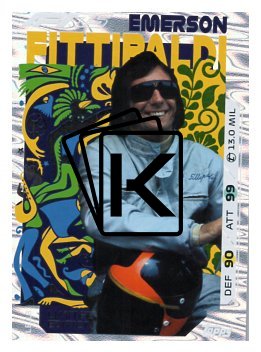 2025 Topps Turbo Attax F1 Limited Edition Brazilian Yellow LE18 Emerson Fittipaldi