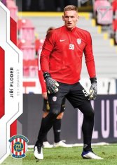 fotbalová kartička SportZoo 2020-21 Fortuna Liga Base 97 Jiří Floder FC Zbrojovka Brno