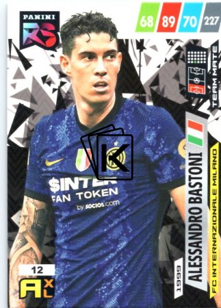 fotbalová kartička Panini Adrenalyn XL FIFA 365 2022 RS 13 Alessandro Bastoni Inter Milan