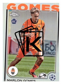 fotbalová kartička 2024-25 Topps Chrome Refractor 30 - Marlon Gomes