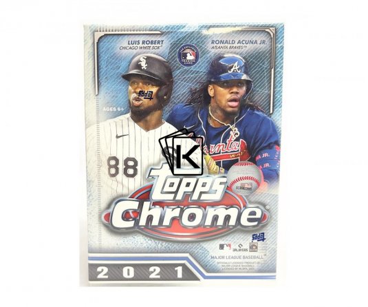 2021 Topps Chrome Baseball Blaster Box