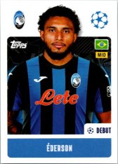 2024-25 Topps Champions League 83 Éderson (Atalanta BC)