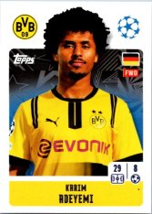 2024-25 Topps Champions League 134 Karim Adeyemi (Borussia Dortmund)
