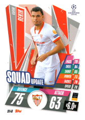 fotbalová kartička 2020-21 Topps Match Attax Champions League Extra Squad Update SU48 Karim Rekik Sevilla FC