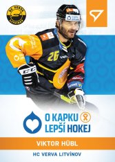 hokejová kartička 2021-22 SportZoo Live Tipsport Extraliga O Kapku Lepší Hokej  KN-10 VIktor Hubl HC Verva Litvínov /59