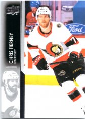hokejová karta 2021-22 UD Series One 131 Chris Tierney - Ottawa Senators