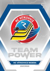 hokejová kartička 2021-22 SportZoo Tipsport Extraliga Team Power TP-29 Týmové Logo HC VÍTKOVICE RIDERA