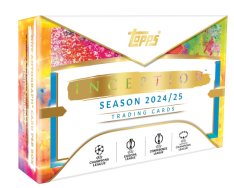 2024-25 Topps UEFA Inception Hobby Box