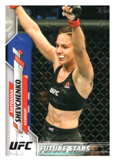 2020 Topps UFC 85 Antonina Shevchenko - Flyweight Future Stars