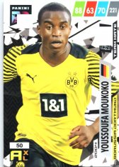 fotbalová kartička Panini Adrenalyn XL FIFA 365 2022 RS 50 Youssoufa Moukoko Borussia Dortmund